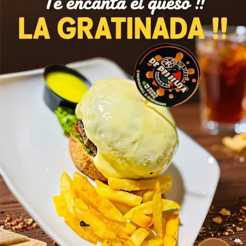 Hamburguesa Gratinada