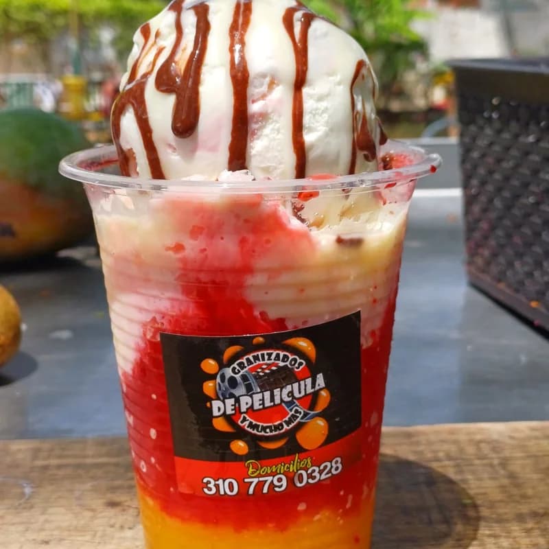 Raspao con Helado