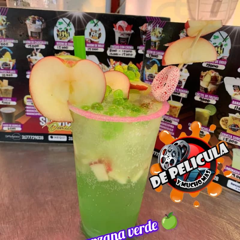 Soda de Manzana Verde