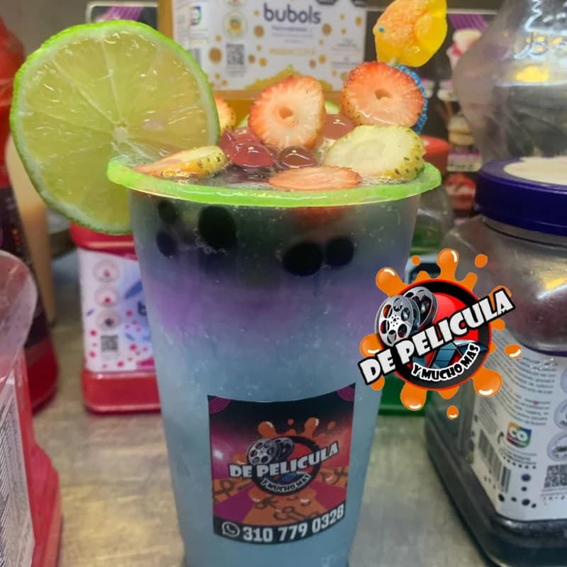 Soda de Mora Azul